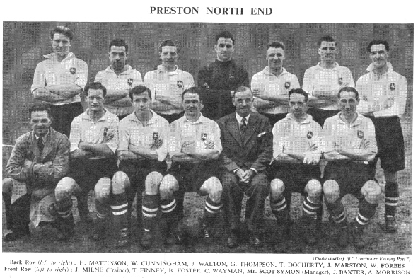 The 1888-89 Preston North End side