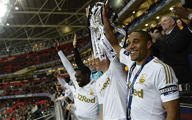 League Cup triumph.... a major feat for the flying Swans.